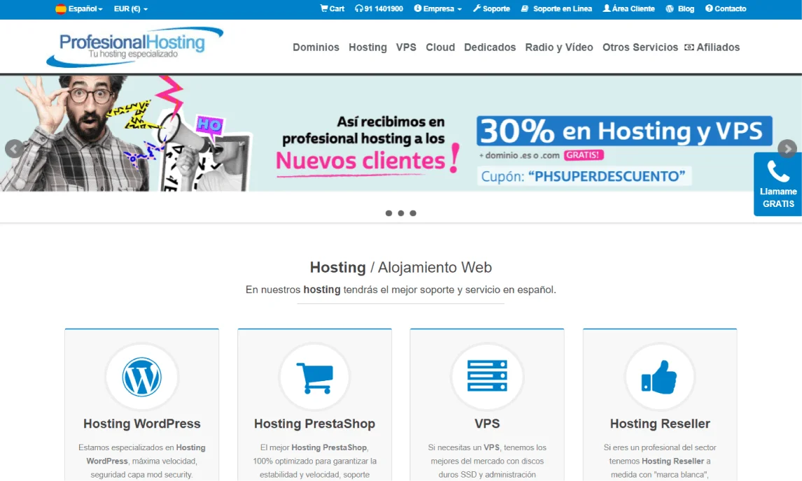 PROFESIONAL HOSTING