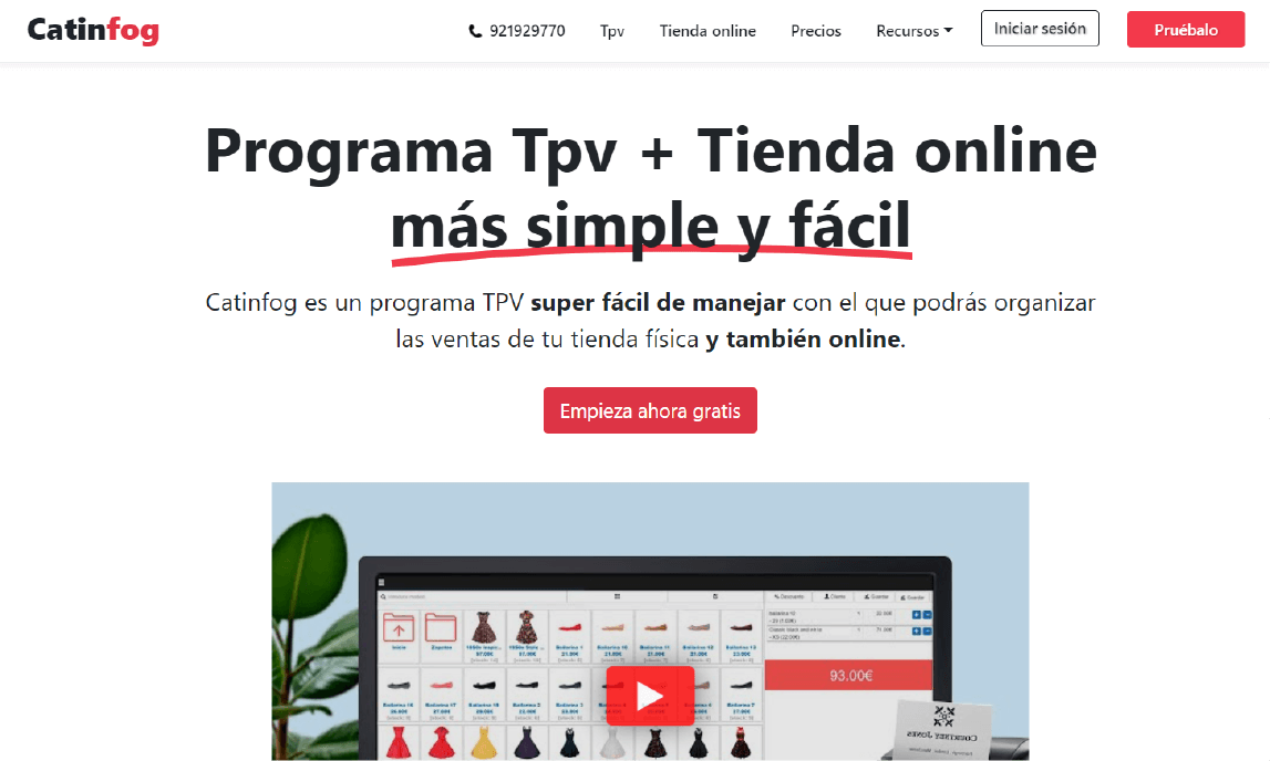 CATINFOG crear tienda online facil
