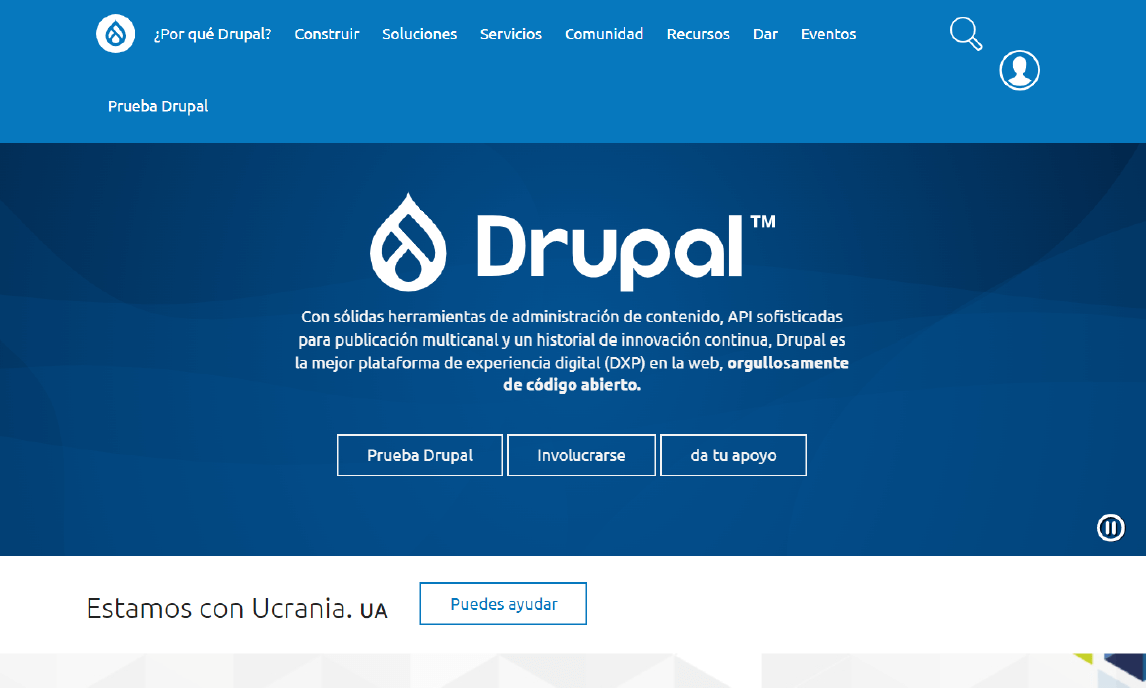 DRUPAL gestor de contenidos web