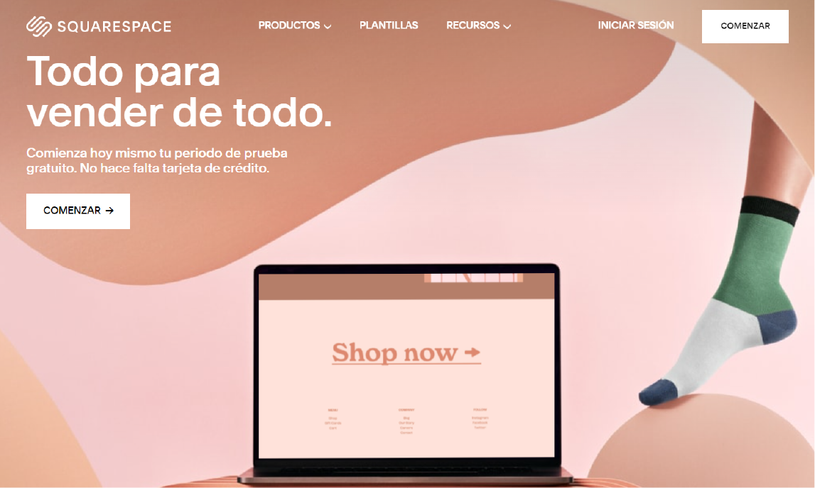 squarespace crear un ecommerce facil