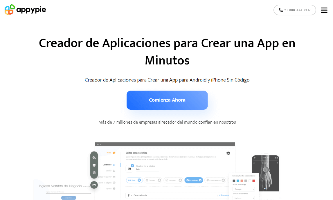 APPYPIE crear app
