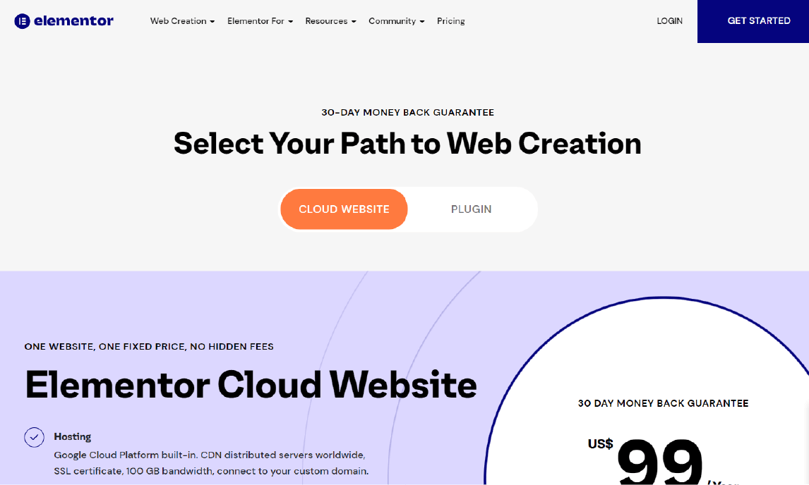 ELEMENTOR crear pagina web