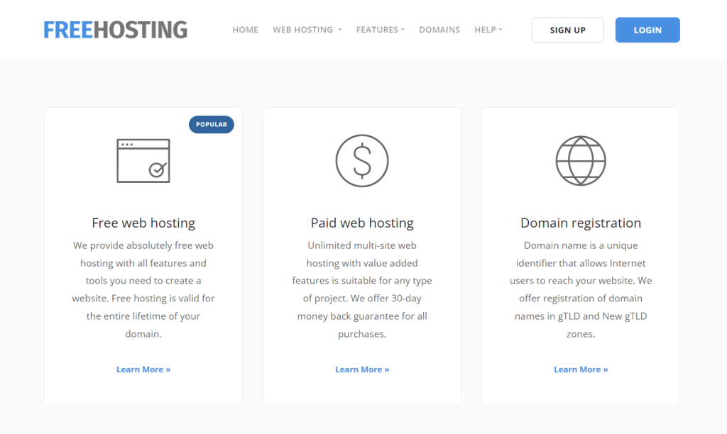 FREEHOSTING