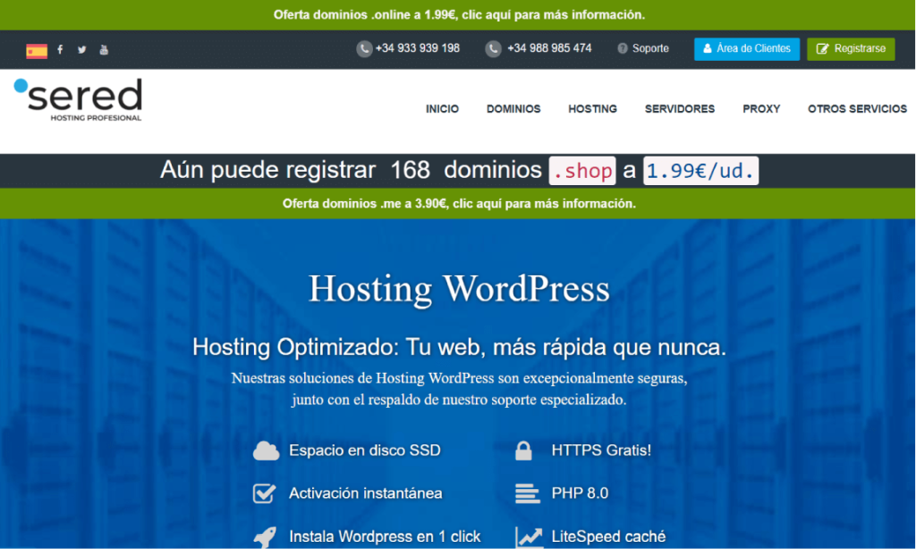 SERED hosting