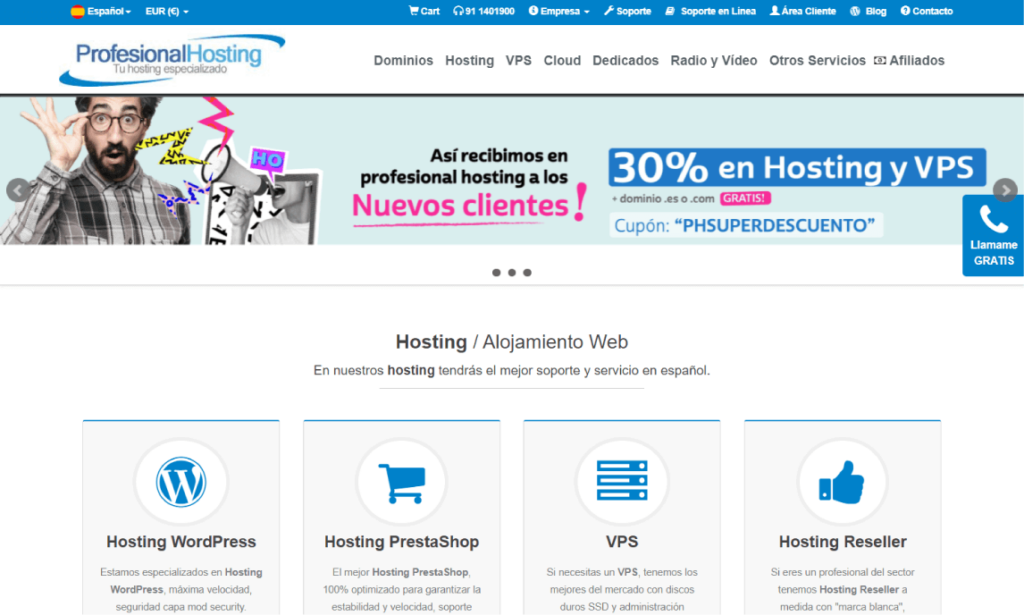 PROFESIONAL HOSTING